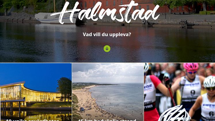Välkommen att titta in på destinationhalmstad.se