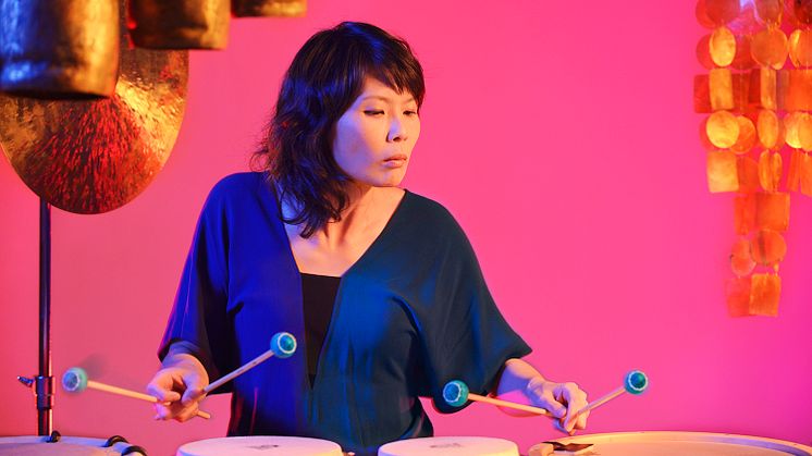 Japansk slagverkskonsert med Mika Takehara
