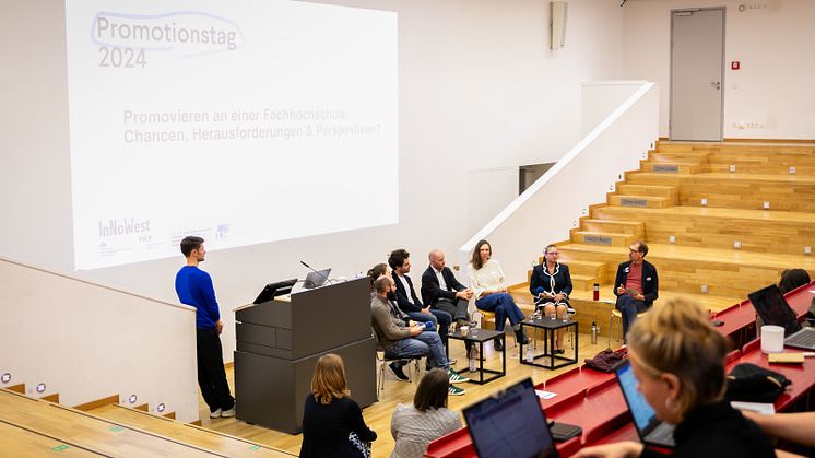 Promovieren an einer Fachhochschule: Chancen, Herausforderungen und Perspektiven. Austausch in Potsdam. Foto: Andrea Vollmer / FH Potsdam 