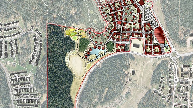 Illustrationsplan - Sigtuna stadsängar