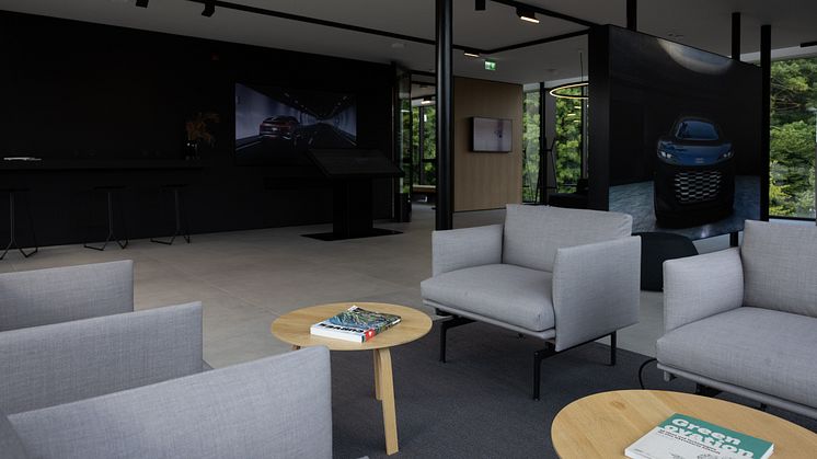 Audi charging hub i Nürnberg - lounge