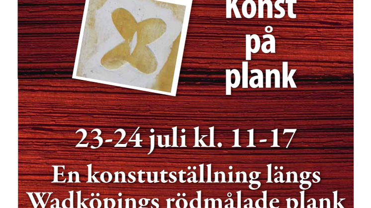 Konst på plank i Wadköping, Örebro