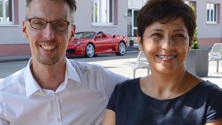 Leiten gemeinsam das isfn: Prof. Dr. Esin Bozyazi und Prof. Dr. Lars Castellucci. Foto: Franz Motzko