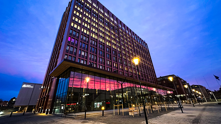 Kommunhuset - februarimorgon 2023