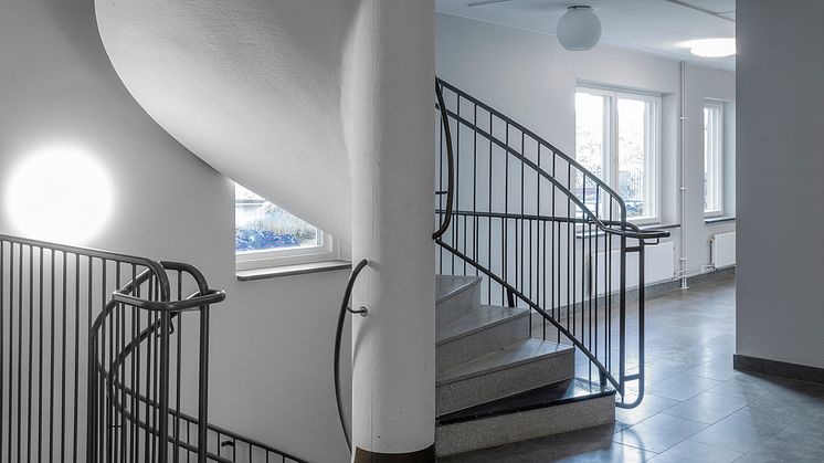 Kvarteret Nya Lillsjönäs i Bromma stod färdigt våren 2019. Nyréns Arkitektkontor utformade fastigheten. Foto: Anders Fredriksen
