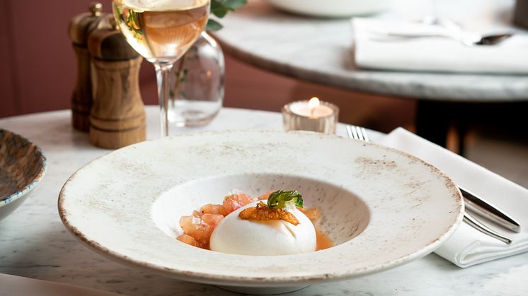 Burrata finns alltid på Lievito 