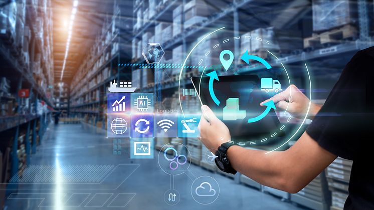 Programmet tar ett helhetsgrepp över logistik, verksamhetsledning och informationsteknologi. 
