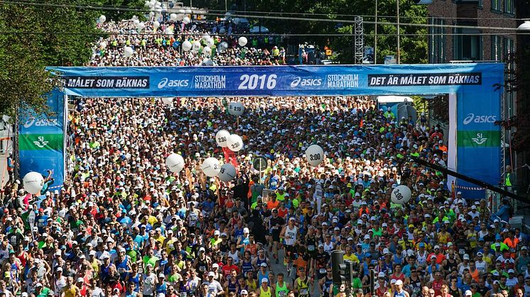 Ny bana när ASICS Stockholm Marathon firar 40