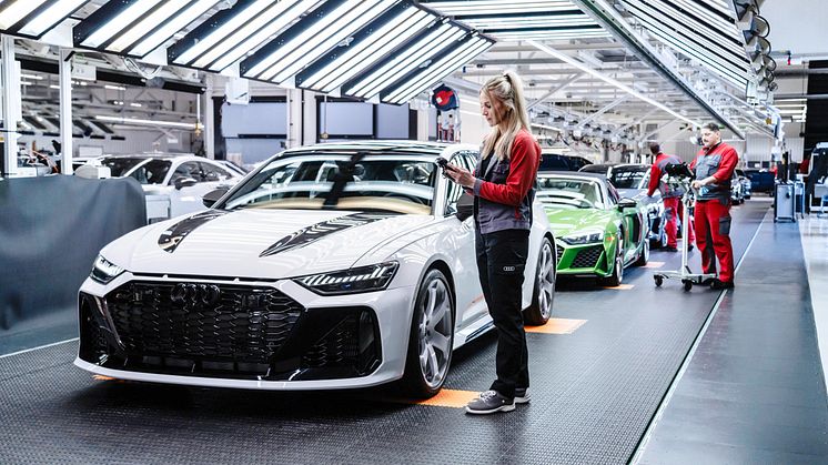 Audi RS 6 Avant GT produktion