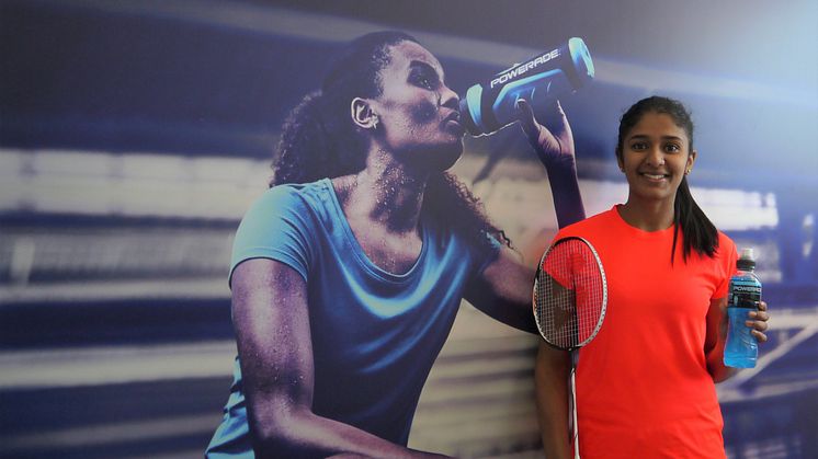 Ashwathi Pillai ny ambassadör för Powerade