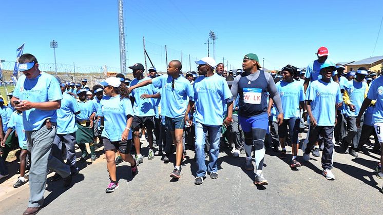 Discovery Health Sports Heroes Walk Against HIV/AIDS