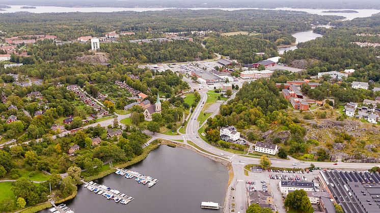 Riksbyggen säljer nybyggt på bästa terrassläge i framtidens Gustavsberg