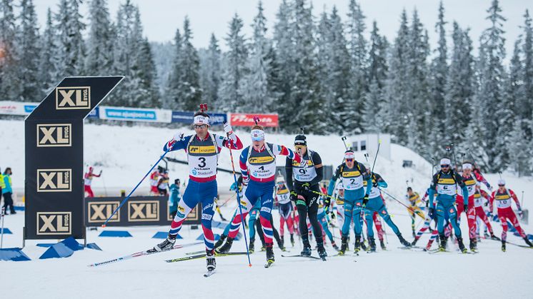 Ole Einar Bjørndalen og Johannes Thingnes Bø får matche seg mot de beste på Sesongstart Skiskyting på Sjusjøen 17-19.november.