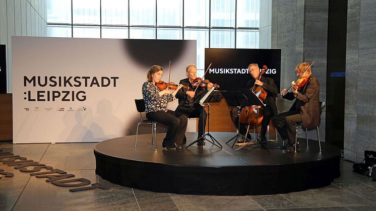 Musikalischer Auftakt durch das Grieg Quartett Leipzig