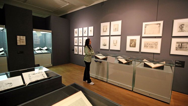 GRASSI Museum für Angewandte Kunst: Blick in die Sonderausstellung "Von Bonnard bis Klemke" - Foto: Andreas Schmidt