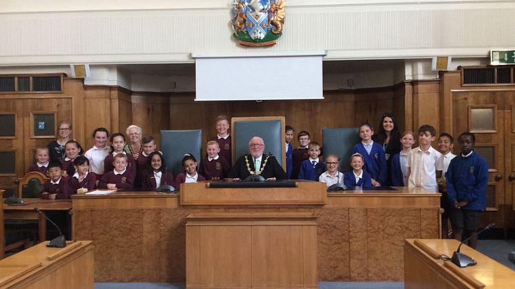 ​Mayor quizzed by primary school pupils