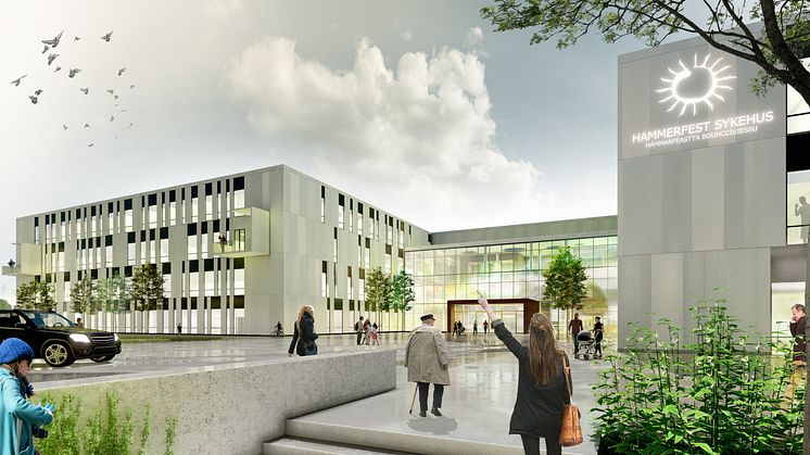 Hammerfest_sykehus_inngang