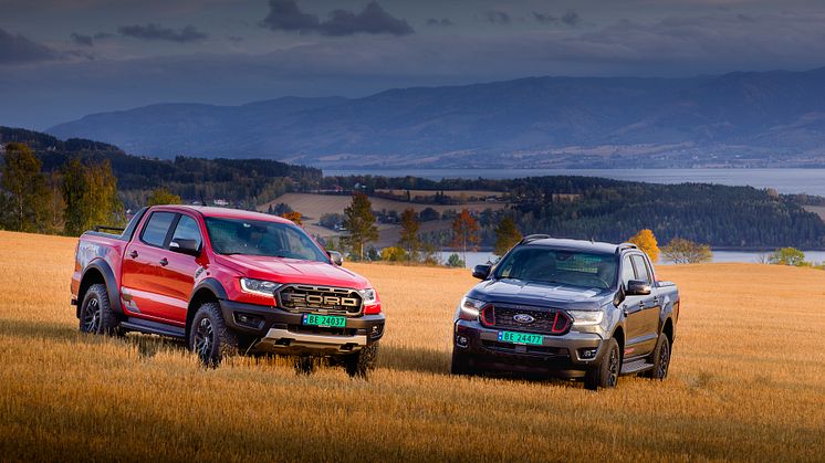 Ford Ranger Mest solgte pickup 2020