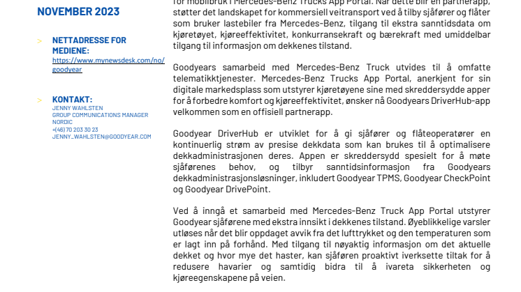 NO_Goodyear DriverHub application empowers Mercedes.pdf