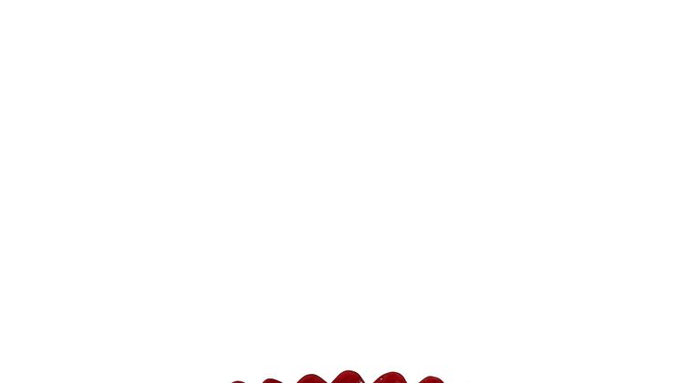 Sagaform AW24 Dagny deep plate red