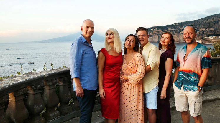 Fra venstre: Niels Olsen, Xenia Lach Nielsen, Maria Lucia, Silas Holst, Bodil Jørgensen & Benjamin Boe Rasmussen