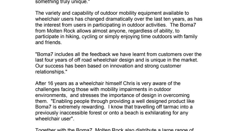 Off Road Innovation to Win In 2012