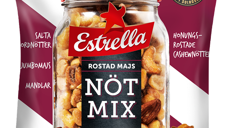 Nötmix med rostad majs från Estrella