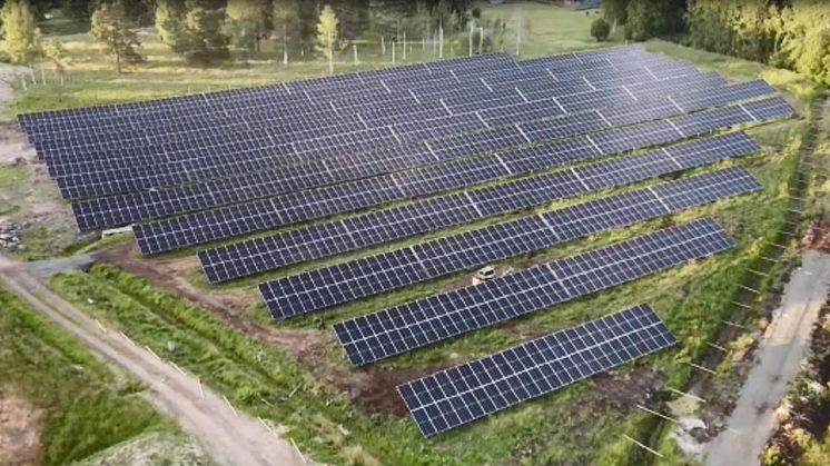​Pressinbjudan - Invigning av solcellspark vid Carlfors Bruk