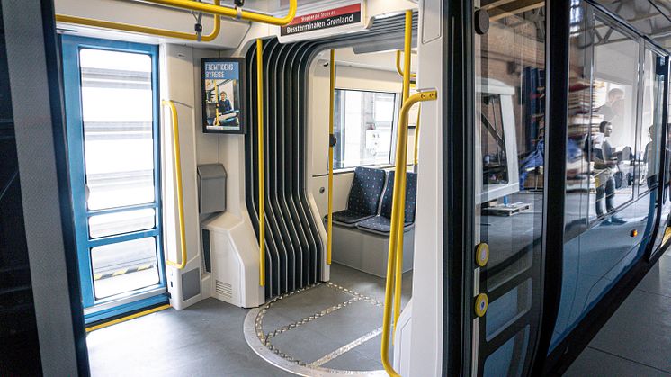De første bildene av SL 18, foto Sporveien (2)