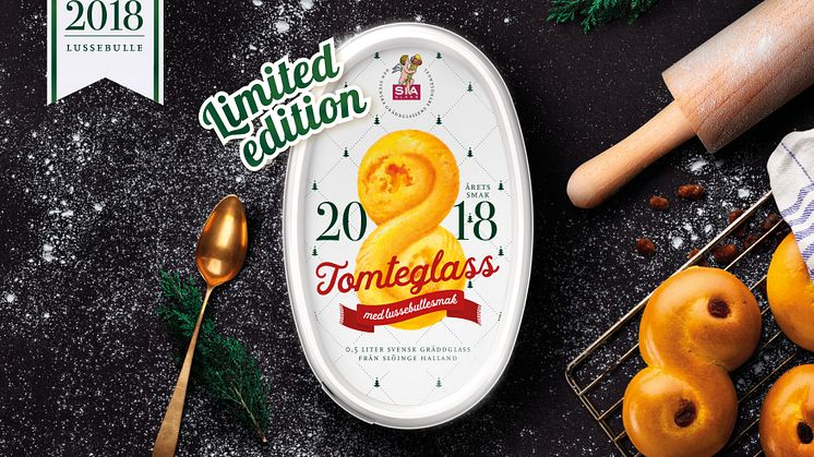 Tomteglass med smak av lussebulle