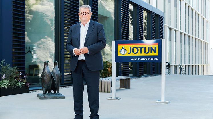 President and CEO Morten Fon, Jotun. Photo: Morten Rakke