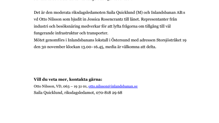 Fungerande infrastruktur