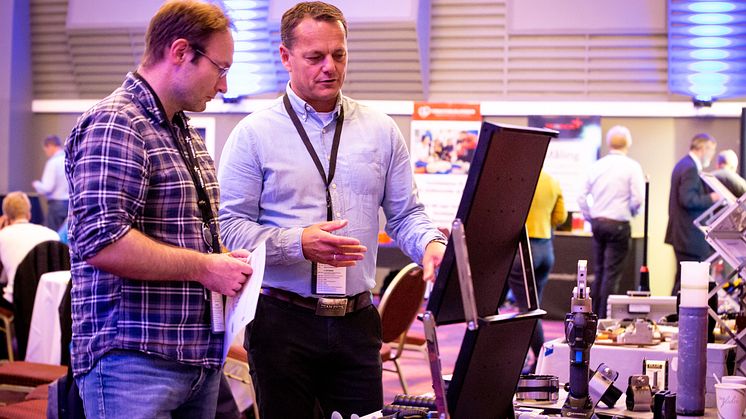 Utstillere, mingling, Elkomp 2019