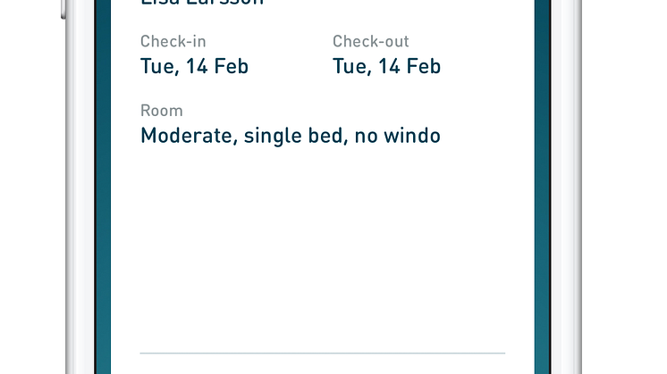 Nordic Choice Hotels nye app. Foto: Nordic Choice Hotels