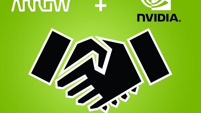 Arrow har ingått distributionsavtal med NVIDIA