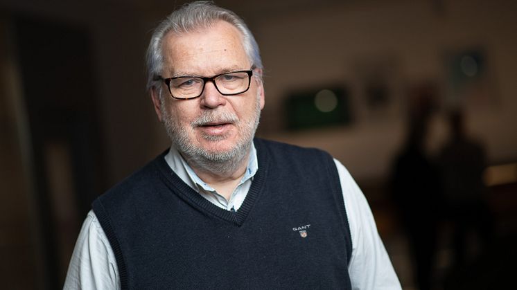 Håkan Fridström är grundare till Best 2 Clean som innnovationsutvecklar en ny autonom städmetod. foto: Albin Bogren