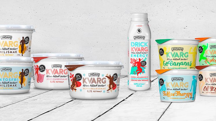 Kvargnyheter från Lindahls – Funky flavours, drickkvarg med koffein, säsongssmak och mycket mer!