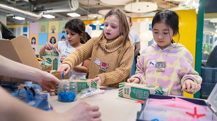 Fun & creative making at Kids Hack Day at Toca Boca 