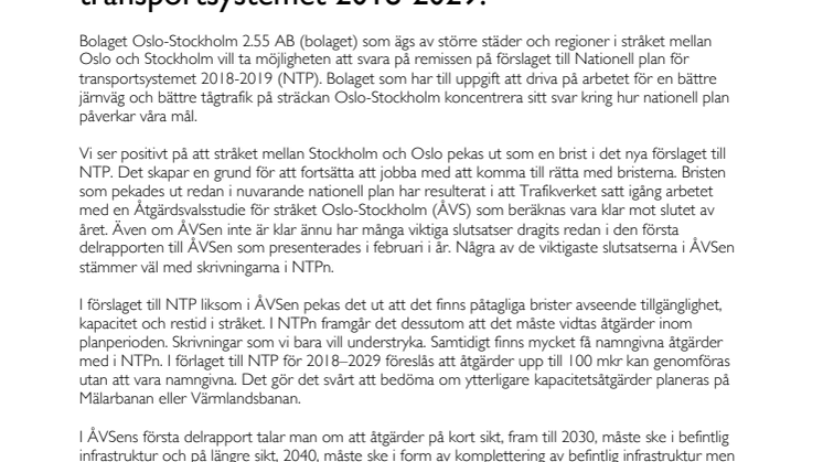 Oslo-Sthlm 2.55s remissvar på NTP
