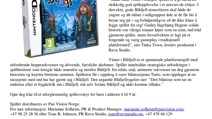 Hva blir den nye store spillopplevelsen fra Ravn Studio?