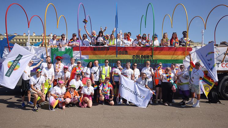 Once again, GTR staff will be attending the Brighton & Hove Pride parade as pictured here in 2022. More images below.