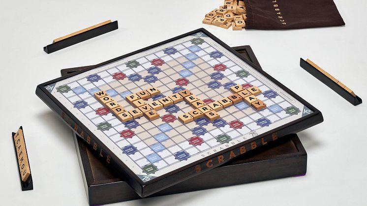 Zu Ehren des Jubiläumsjahres wird die 75. Sonderausgabe von Scrabble diesen Sommer im Handel erhältlich sein.