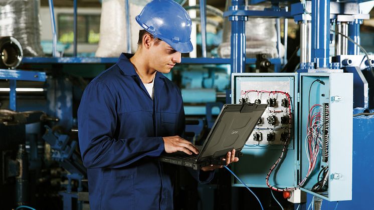Führende Technologien für die Digitalisierung in der Industrie: das Getac B360  Bild: Getac