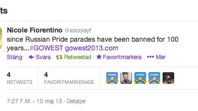 Nicole Fiorentino, basist i The Smashing Pumpkins, twittrar om #GOWEST