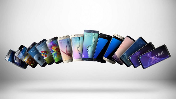 10 år med Samsung Galaxy