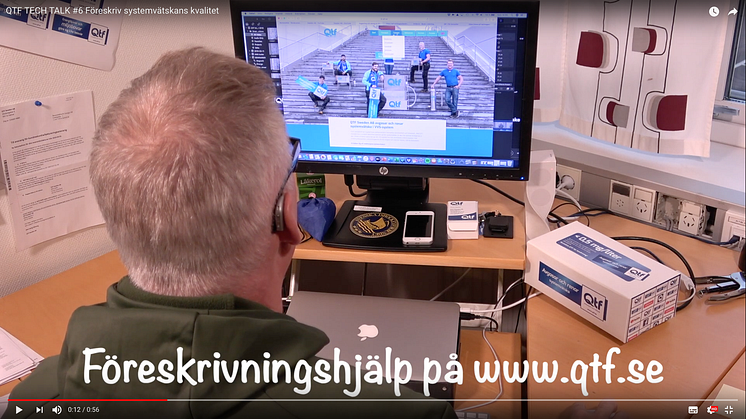 I den här videon berättar Björn varför det är viktigt att föreskriva kvalitet på systemvätska redan från början. Beskrivningstexter till AMA-koder finns på www.qtf.se.