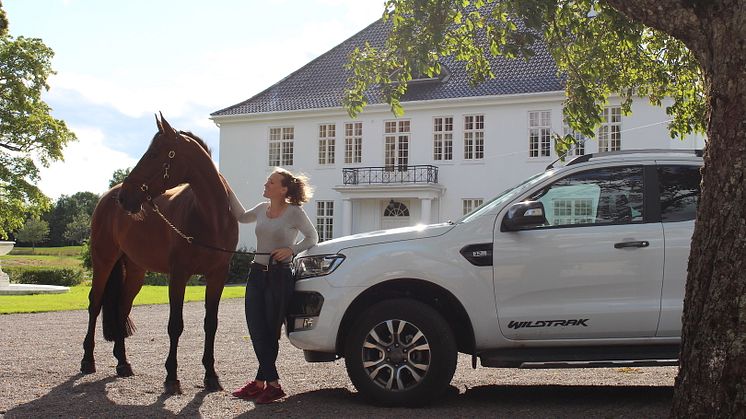 Derfor valgte Norges yngste «godsfrøken» Ford Ranger