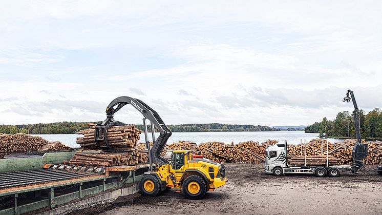 Volvo L200H High-Lift i arbete