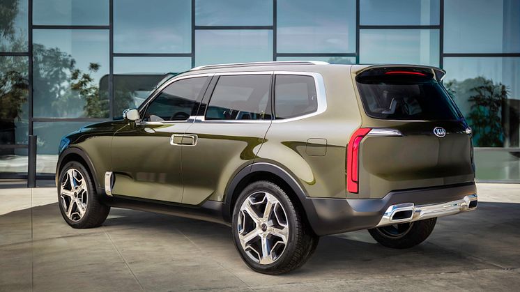 Världspremiär för Kia Telluride i Detroit 
