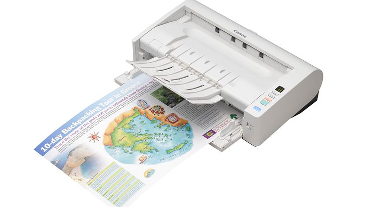 Canon lanserar ultrakompakt A3-bordsscanner för effektiva affärsprocesser
